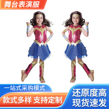 Wonder Woman神奇女侠儿童cosplay儿童服装神奇女侠服装服装