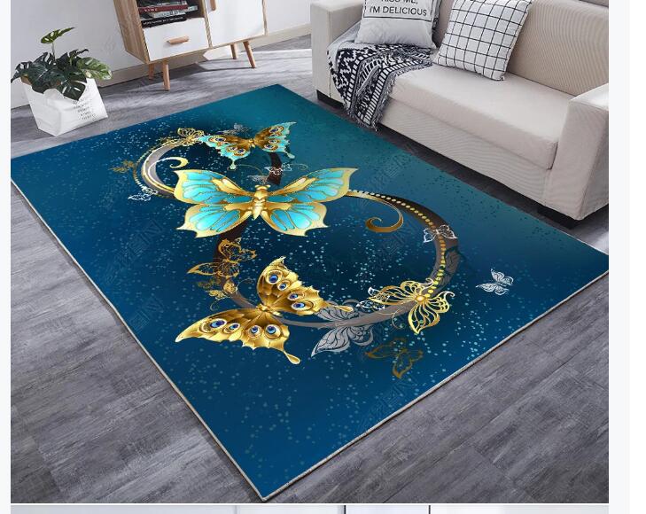 北欧金钻绒客厅沙发地毯进门脚垫茶几地垫浴室防滑垫入户垫可定制