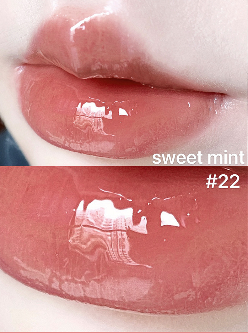 sweet mint果汁唇釉水光镜面唇彩滋润保湿学生党平价防水不易掉色