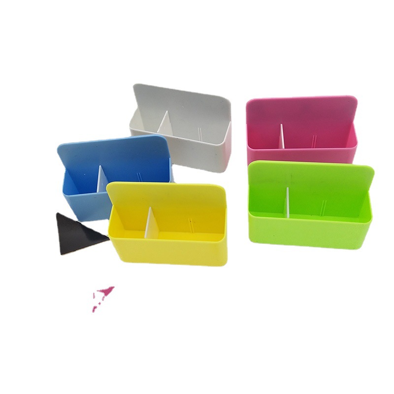 Wholesale Whiteboard Blackboard Magnetic Storage Box Large Plastic Multifunctional Pen Holder Stationery Storage Box Storage Box Adjustable