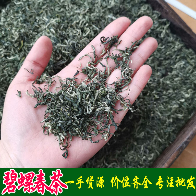 现货新茶中低档碧螺春茶叶 甘露高山浓香 厂家批发一手货源可加工