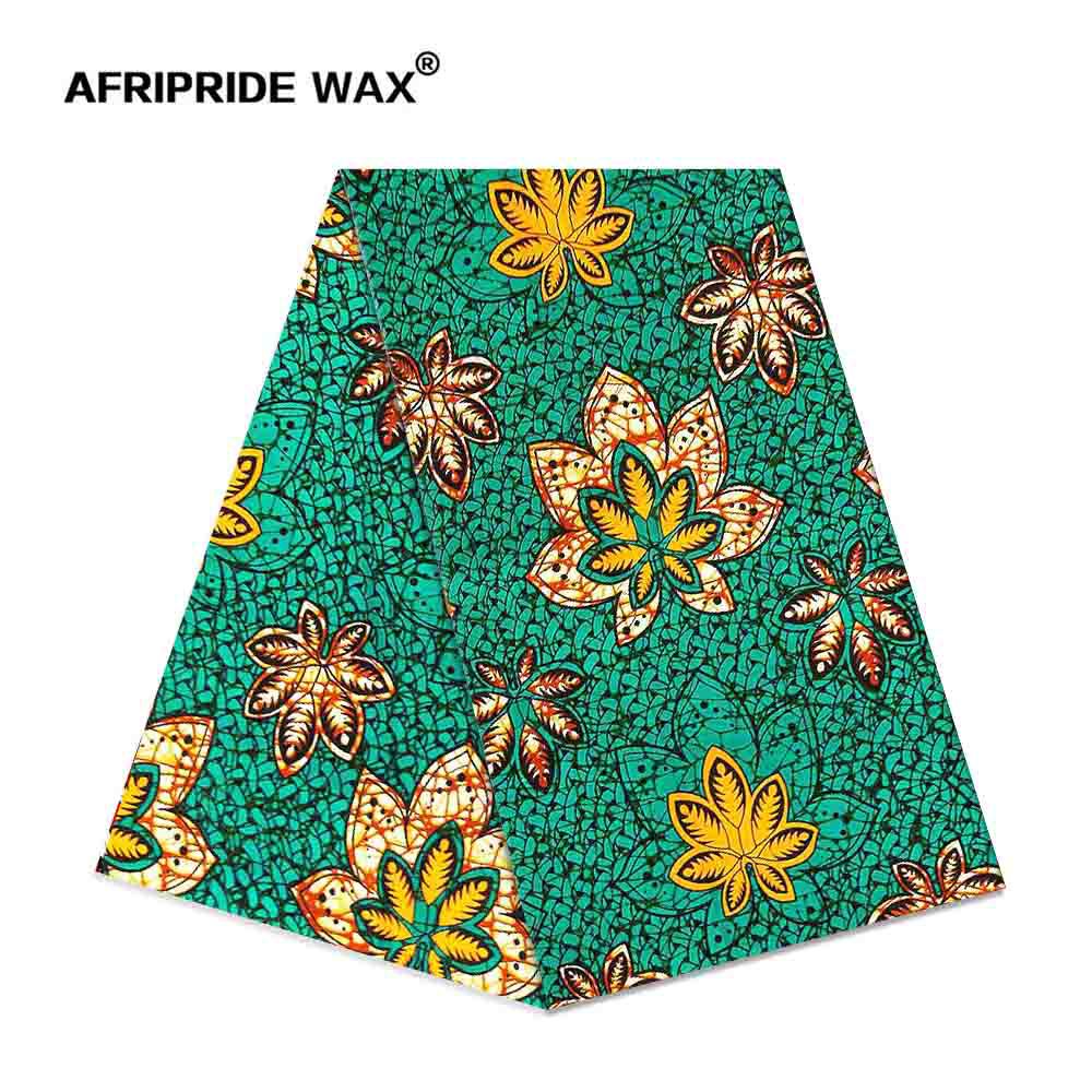 Foreign Trade Export African Ethnic Clothing Printing Batik Cotton Duplex Printing Fabric Afripride Wax