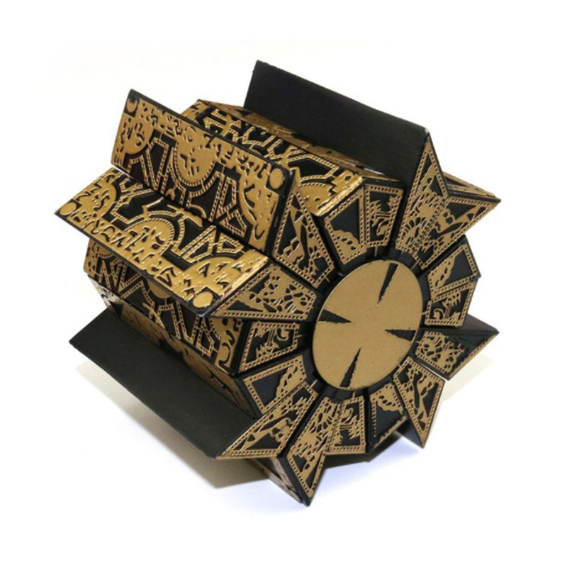 跨境爆款猛鬼追魂吃人魔方可拆卸转动装饰二阶魔方工艺品益智玩具