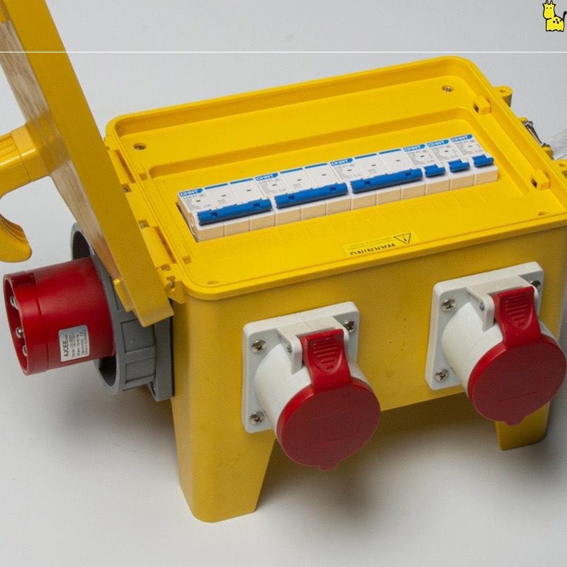 航空插座配电箱插座箱洗车店工地移动式便捷检修工业防雨电源箱