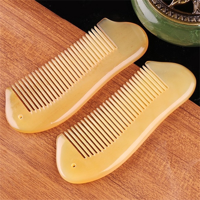 榕康角 黄牛角梳子金鱼造型梳小梳子随身携带宝宝厂家定制批发
