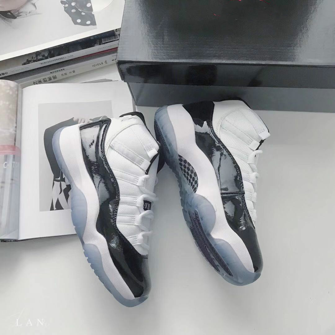 2020款莆田工厂批发aj11四色高帮运动休闲鞋乔11康扣大魔王篮球鞋