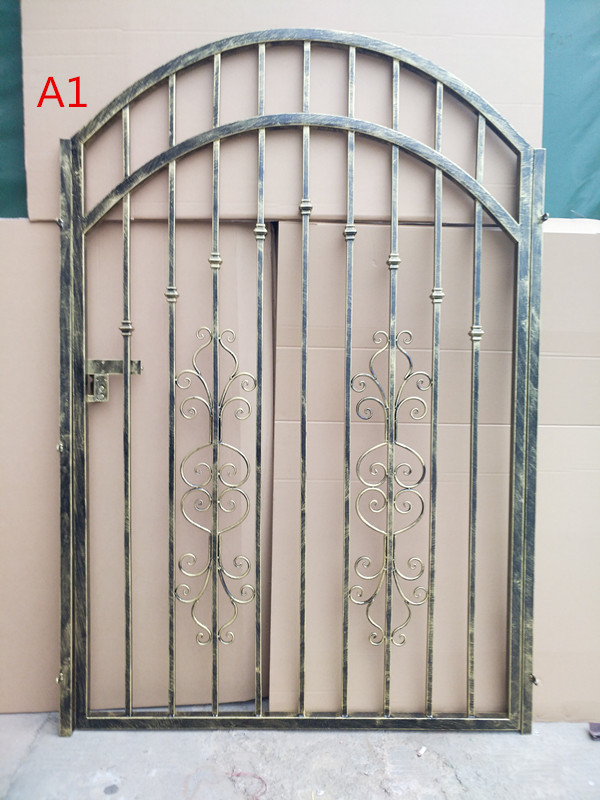 定制欧式铁艺门铁艺大门小门铁门别墅门庭院防盗门花园仓库双开门