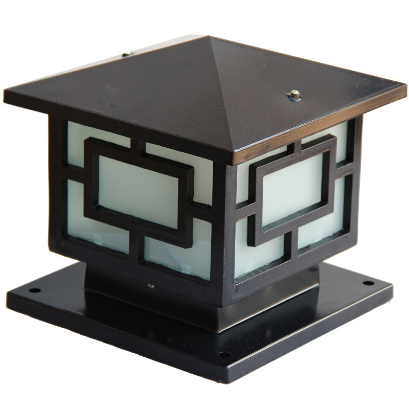 柱头灯围墙不锈钢防水门柱灯大门灯室外墙头灯户外灯庭院灯