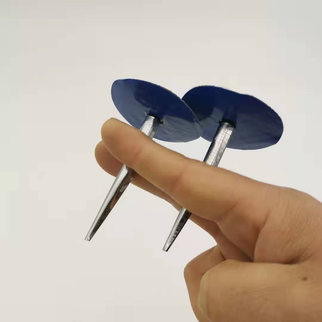 蘑菇钉补胎胶片外胎整体塞真空胎修补塞胶钉图钉塞4.5/6/8mm24片