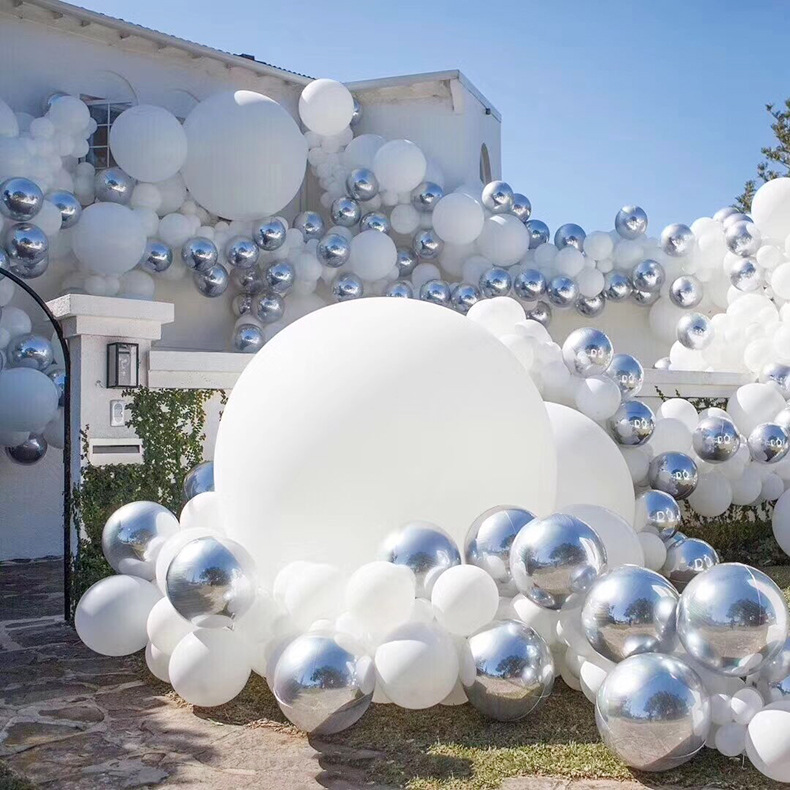 【镜面球气模】供应充气悬挂式炫彩pvc镜面反光球 舞台装饰气模球