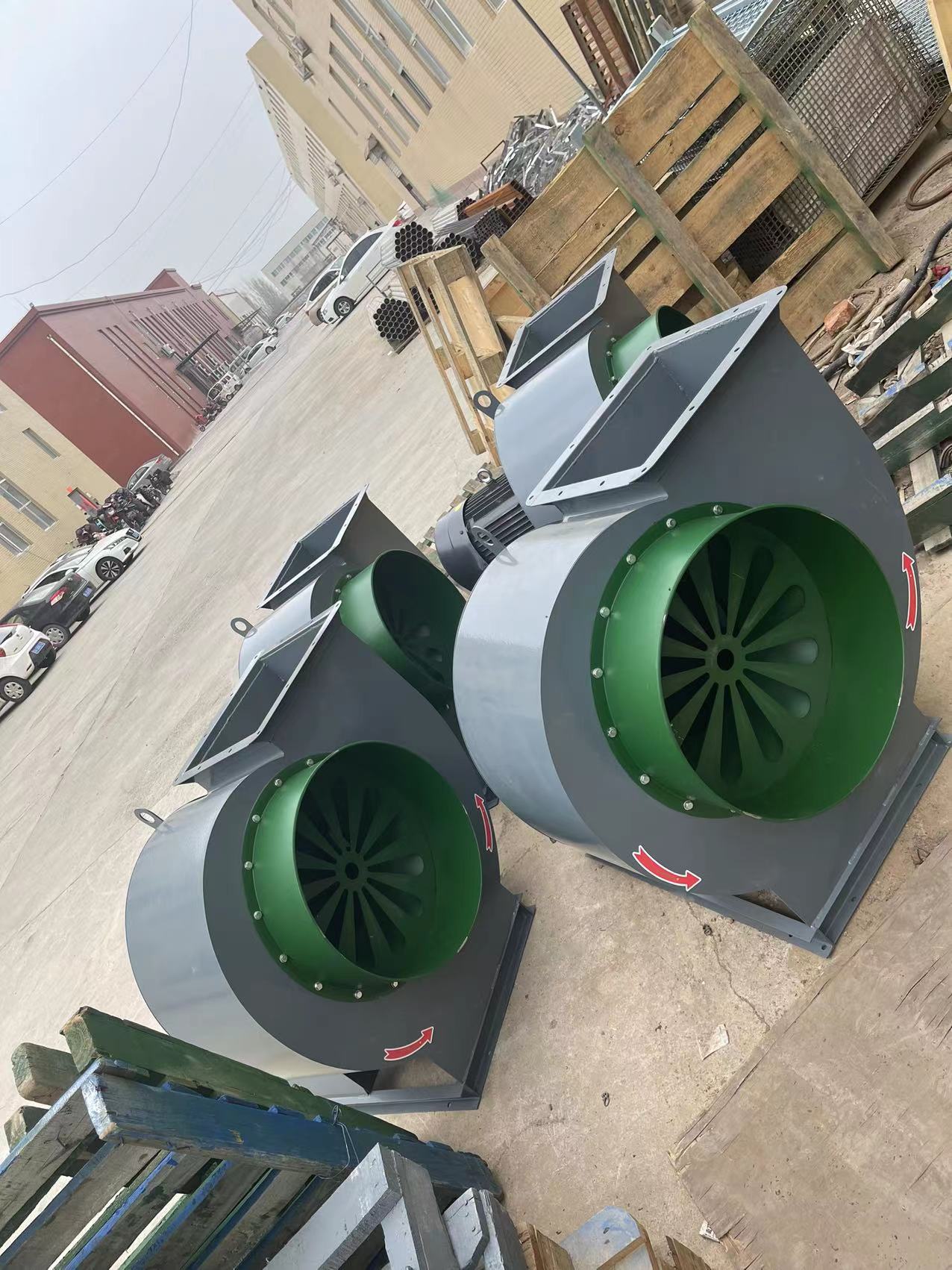 粮食通风粮库降温离心式圆筒仓干燥谷物固定式降湿气降水份玉米