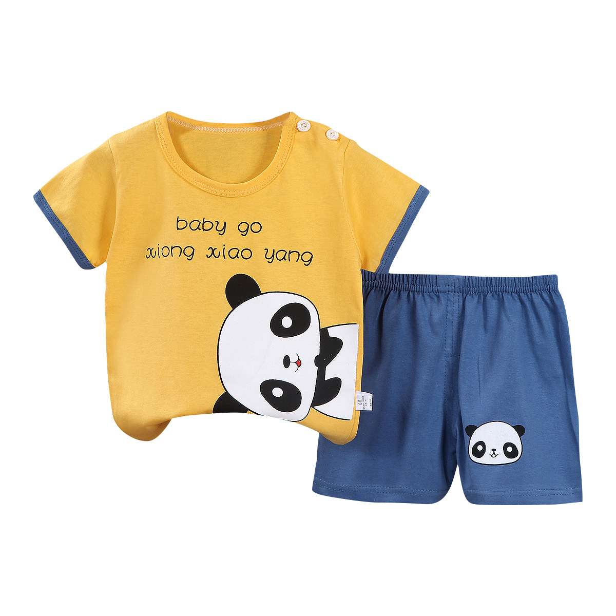 Summer Children's T-shirt Shorts Suit