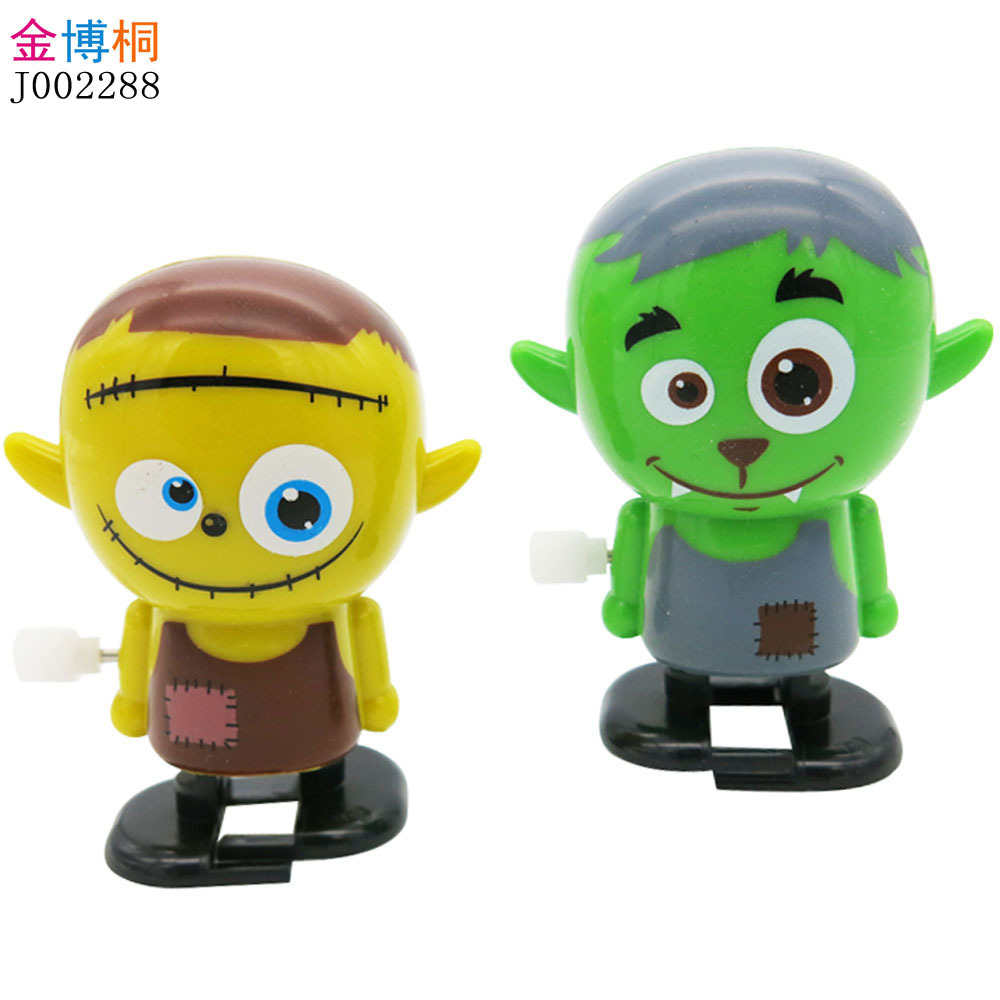 万圣节鬼节派对上链走路小鬼发条小精灵卡通儿童小礼品发条玩具