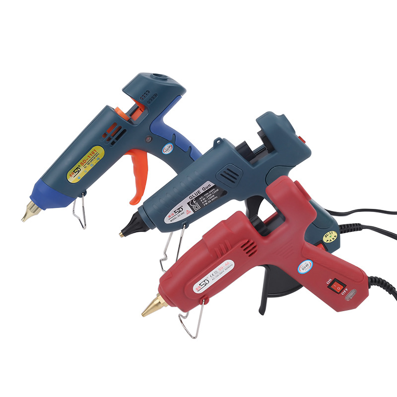 赛得现货热熔胶枪带开关电热溶棒棒胶枪家用轻型胶枪多款式可选