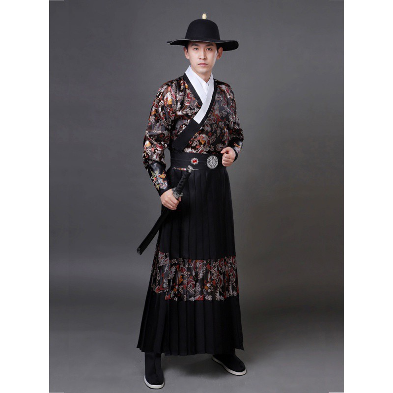 古装明制汉服男飞鱼服锦衣卫绣春刀衣服中国风蟒袍曳撒武侠装春季