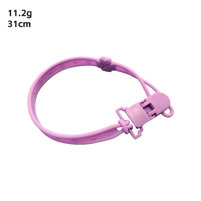 Teether Anti-Lost Chain Silicone Pacifier Clip Infant Teether Toys Anti-Lost Strap Baby Bottle Water Cup Anti-Drop Rope