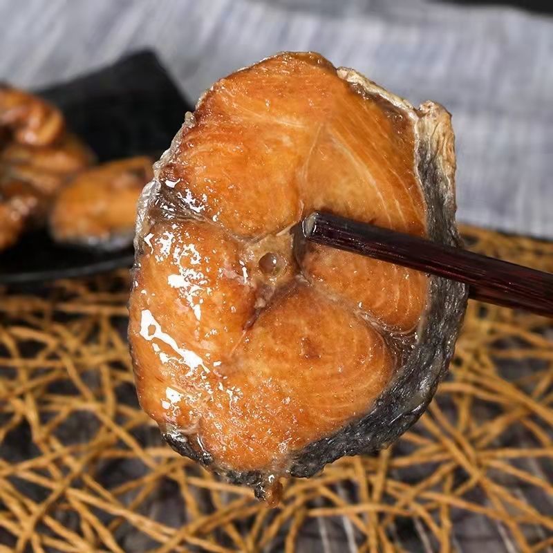 3袋包邮舟山糖醋熏鱼马鲛鱼鲅鱼酥鱼下酒菜即食菜浙江特产熟食