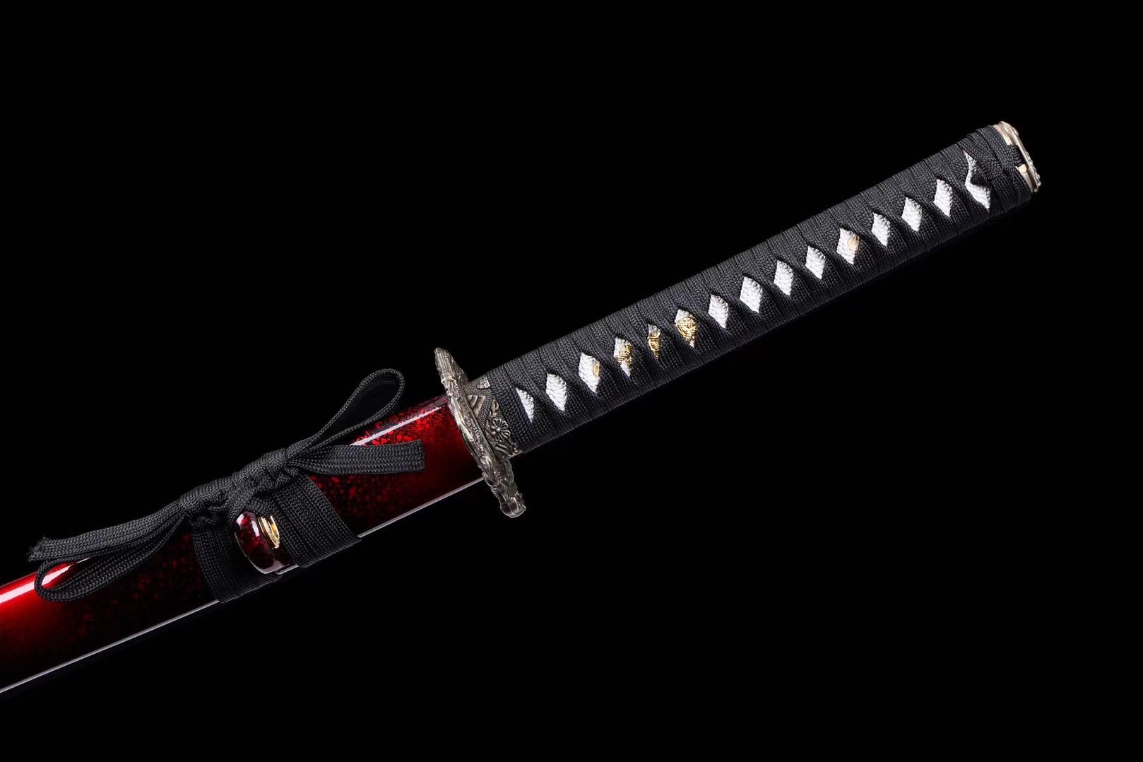 日式居合道一体木刀带鞘 竹刀剑道武术训练习道具 表演武士拨刀斩