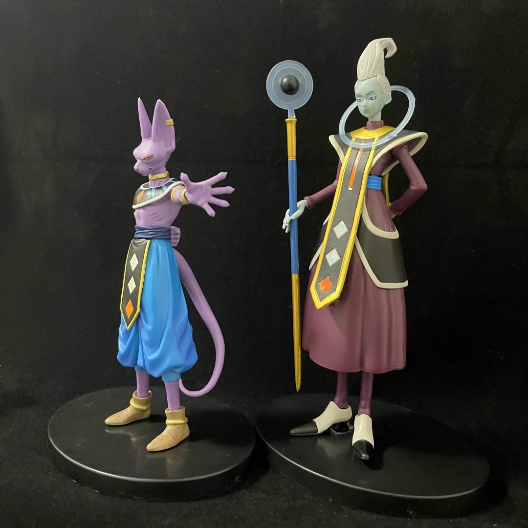 七龙珠动漫手办比鲁斯破坏神  维斯 吉连 托破 悟空 手办周边模型