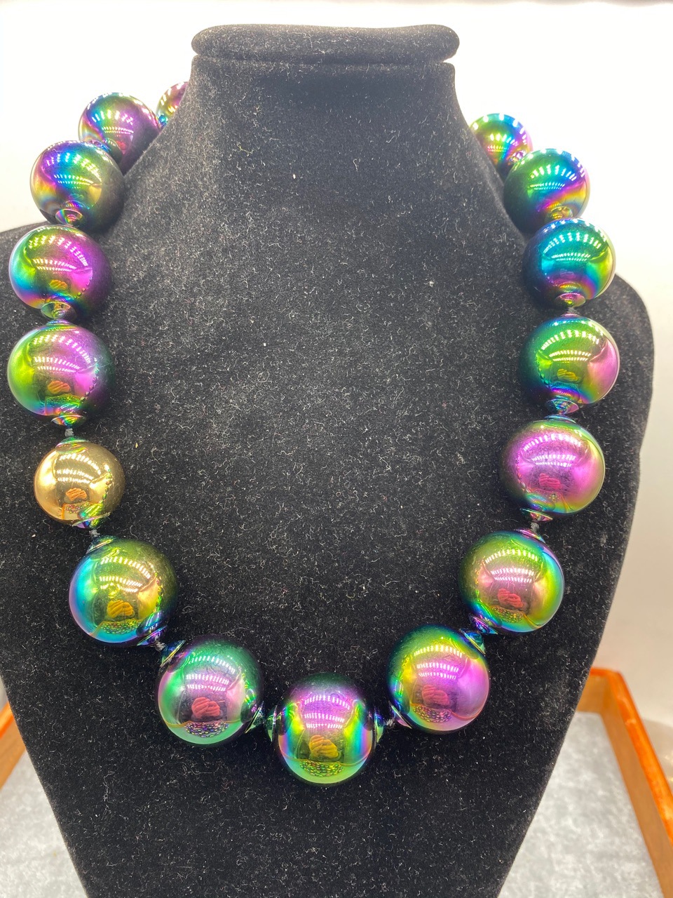 欧美鬼才设计师打造时尚潮流休闲五彩珍珠项链