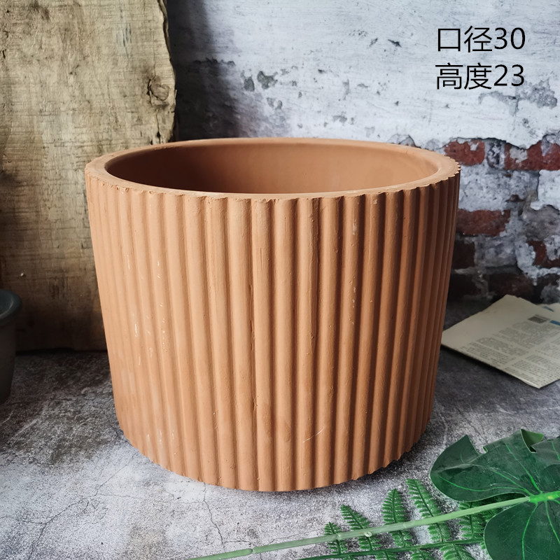 清仓捡漏泥瓦盆兰花君子兰陶盆土陶透气泥盆黑陶红陶粗陶特大绿植