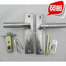 BTK8铝合金平开门锁单舌把手锁卫生间门锁厕所门厨房门锁室内