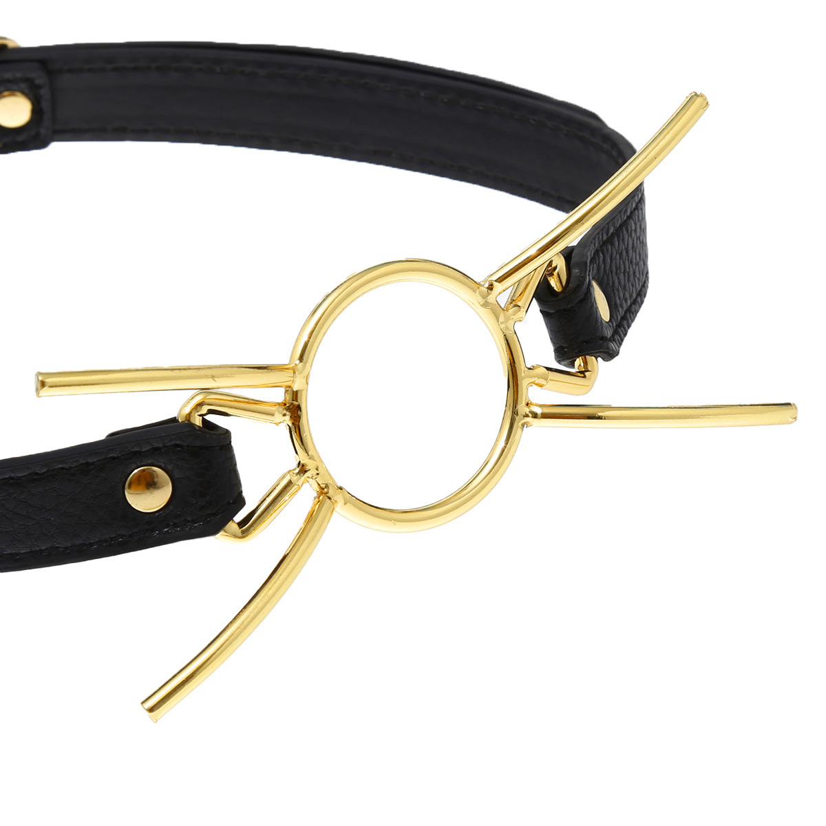 工厂店批发情趣性用品sm玩具女奴口球金属一字蜘蛛叉口枷口交口塞