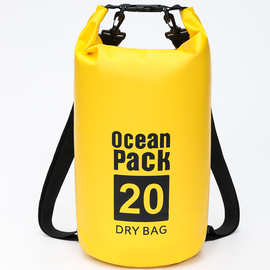 600DPVC夹网防水桶包 防水桶袋 户外运动包 防水包沙滩 游泳现货