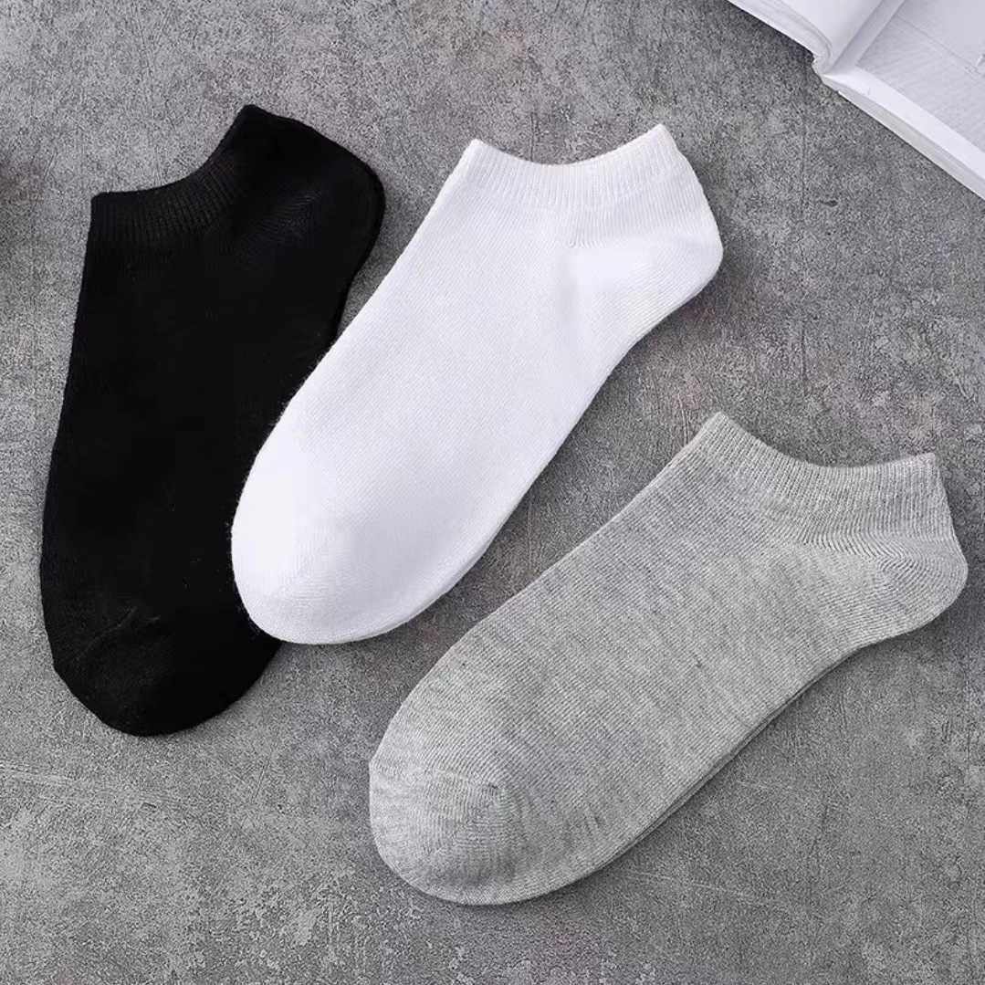 一次性袜子男100双春夏男士长袜50便宜男款男袜夏季薄款白色短袜