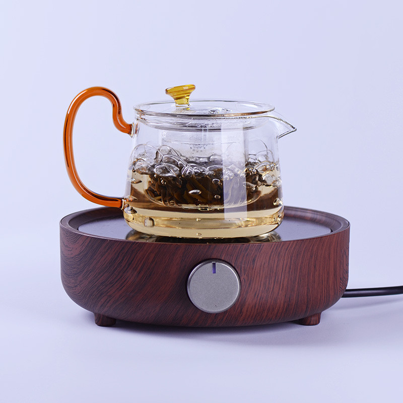 Electric Ceramic Stove Exclusive Heat-Resistant Glass Teapot Pu'er Black Tea Teapot Scented Teapot Heat-Resistant Tea Making Device Tea Set