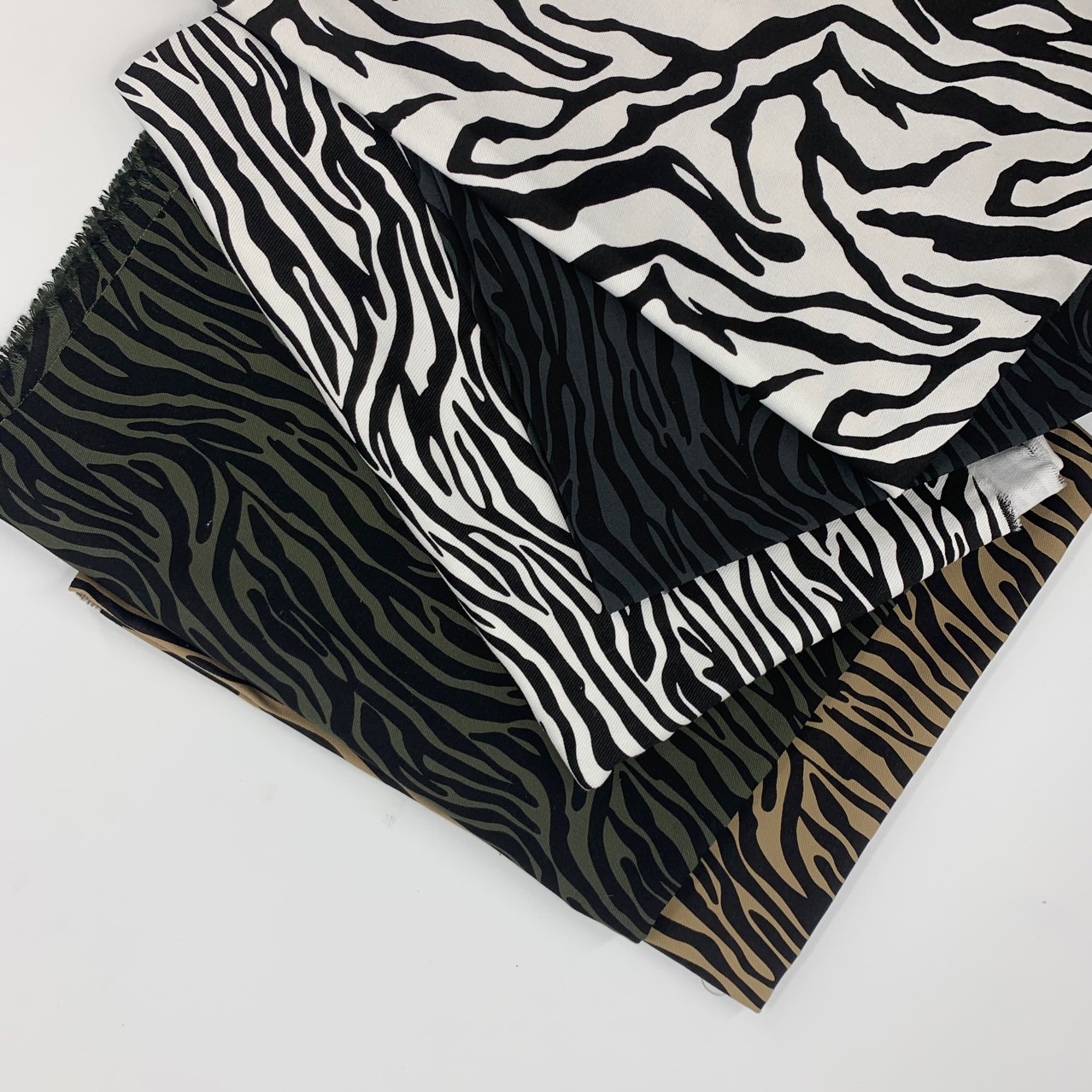 春秋数码印花加宽黑色斑马纹布料 裤子帽子斑马纹印花布-阿里巴巴