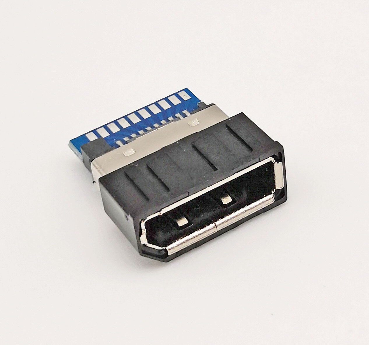 厂家直销dp20p母头焊线式displayport母头 带板带护套插头连接器