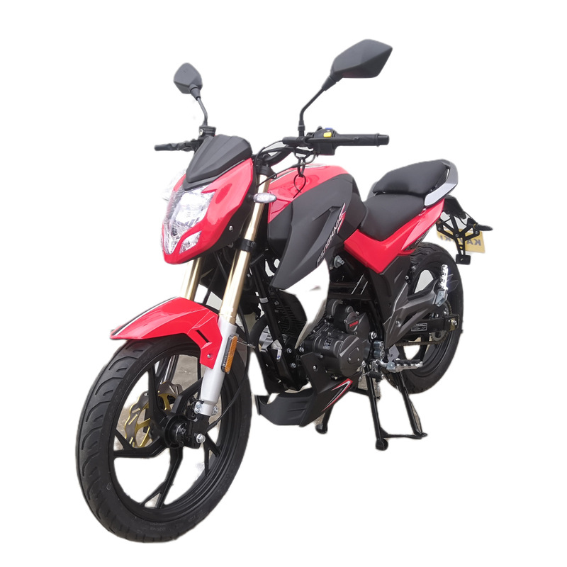 二轮摩托车汽油ak150外贸南美秘鲁二轮摩托车 载人载货男装摩托车