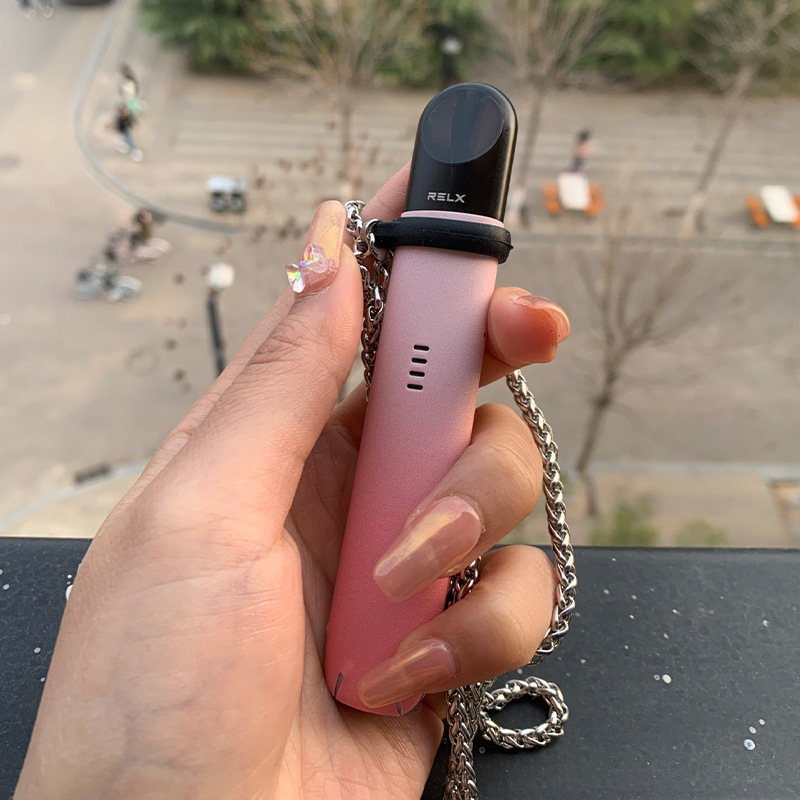 电子眼项链一代四代五代悦刻柚子魔笛挂脖钛钢链电子y保护套挂链