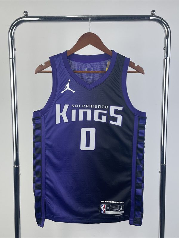 24赛季国王队飞人限定0号蒙克5号福克斯10号萨博尼斯nba球衣-阿里巴巴