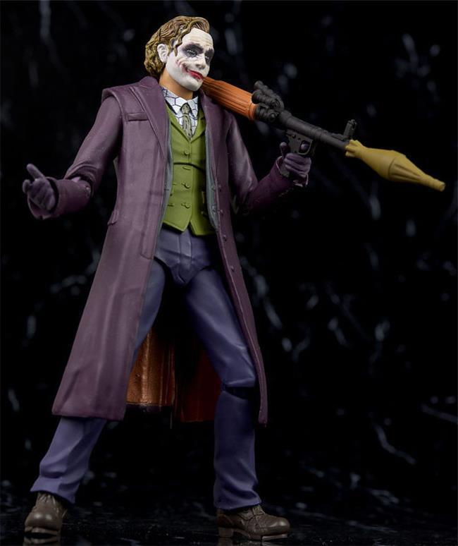 wd西装小丑手办joker模型恐怖小丑人偶可动玩具回魂摆件盒装批发