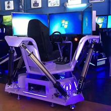 vr三屏仿真赛道飙车赛车体验游戏机VR一体机模拟驾驶开车娱乐设备