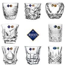捷克进口波西米亚BOHEMIA水晶玻璃洋酒杯家用创意威士忌杯酒樽