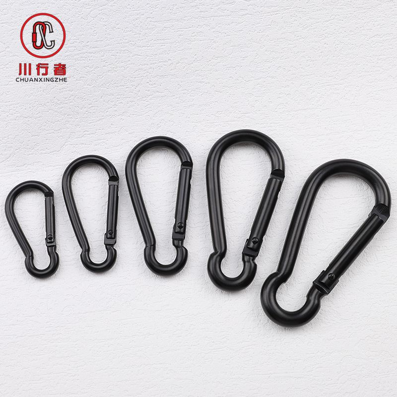 No. 6 Gourd Hook Aluminum Alloy Climbing Button Carabiner Carabiner Water Bottle Buckle Outdoor Buckle Backpack Bluetooth Headset Accessory