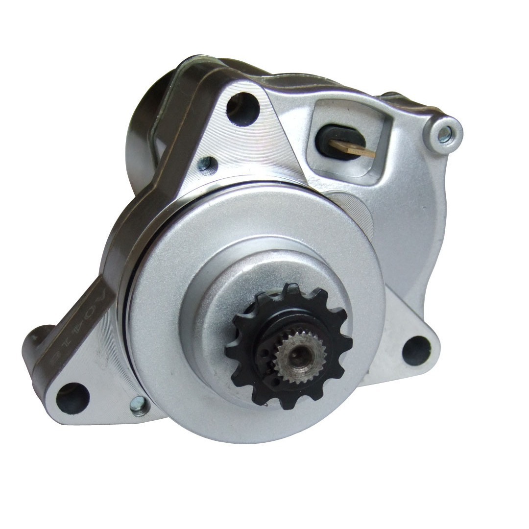 3孔(三螺栓马达cg100 摩托车启动马达 启动电机50cc 70cc 110cc