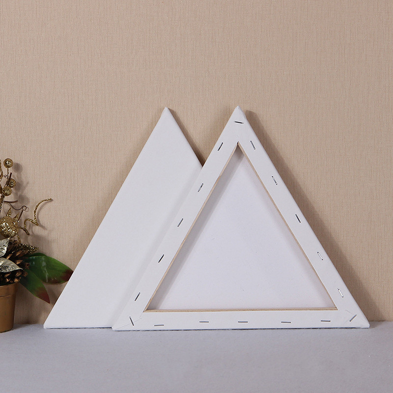 异形框三角形成品油画框初学者练习成品油画框可直接作画油画布框