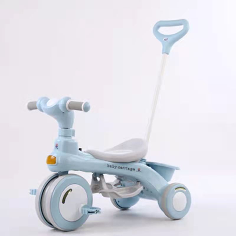Children's Tricycle Bicycle 1-3-6 Years Old Large Perambulator Baby Toddler 3-Wheel Trolley Baby God Outdoor