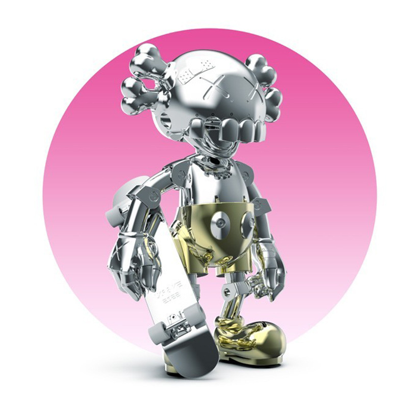 sexy robo空山基联名限量公仔潮玩摆件金属手办模型周边节日礼物