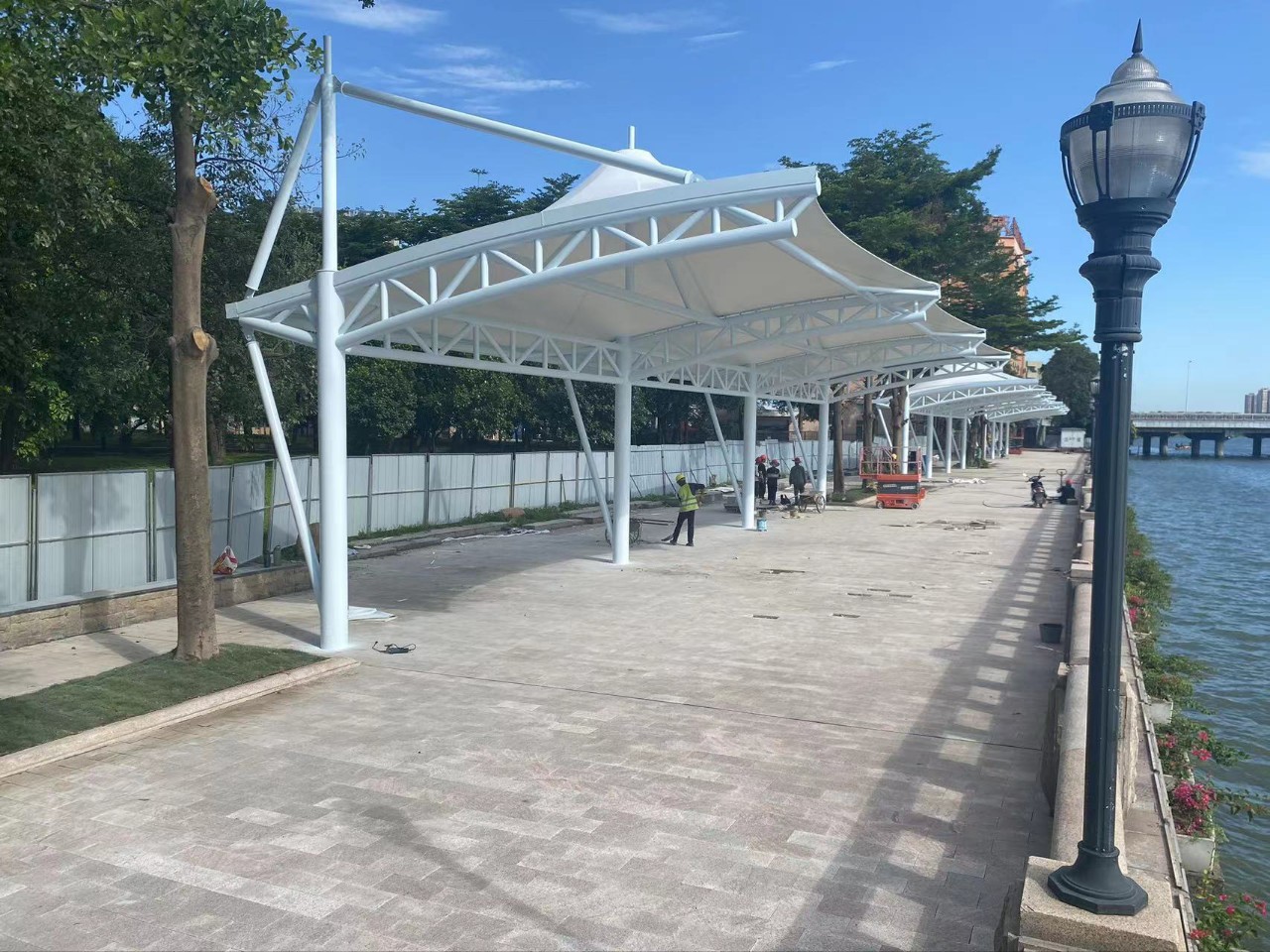 膜结构工程 膜结构车棚 膜结构看台 膜结构项目 停车棚 雨棚-阿里巴巴