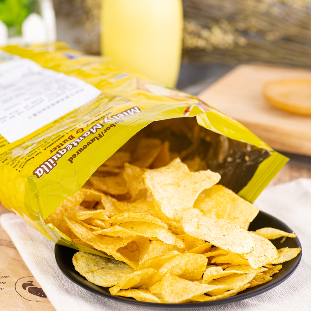 西班牙维塔原切薯片辣味/香肠/芝士/蜂蜜黄油/原味脆片135克*18包