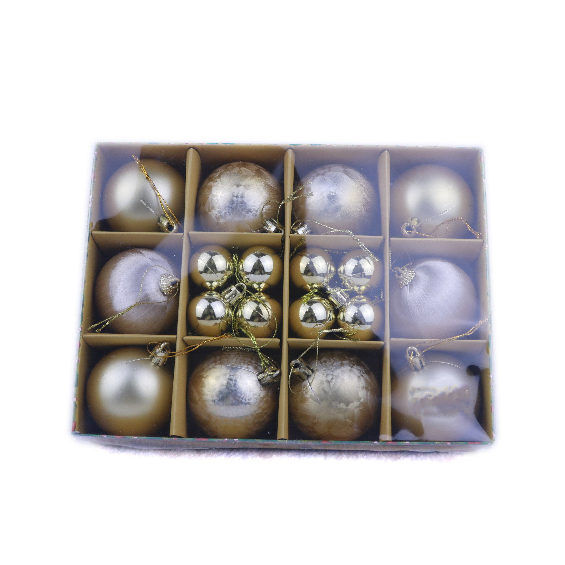 Christmas Ball Painting Ball Christmas Tree Ornament Ball Multi-Box Santa Claus Multi-Bag Christmas Creative Decorations