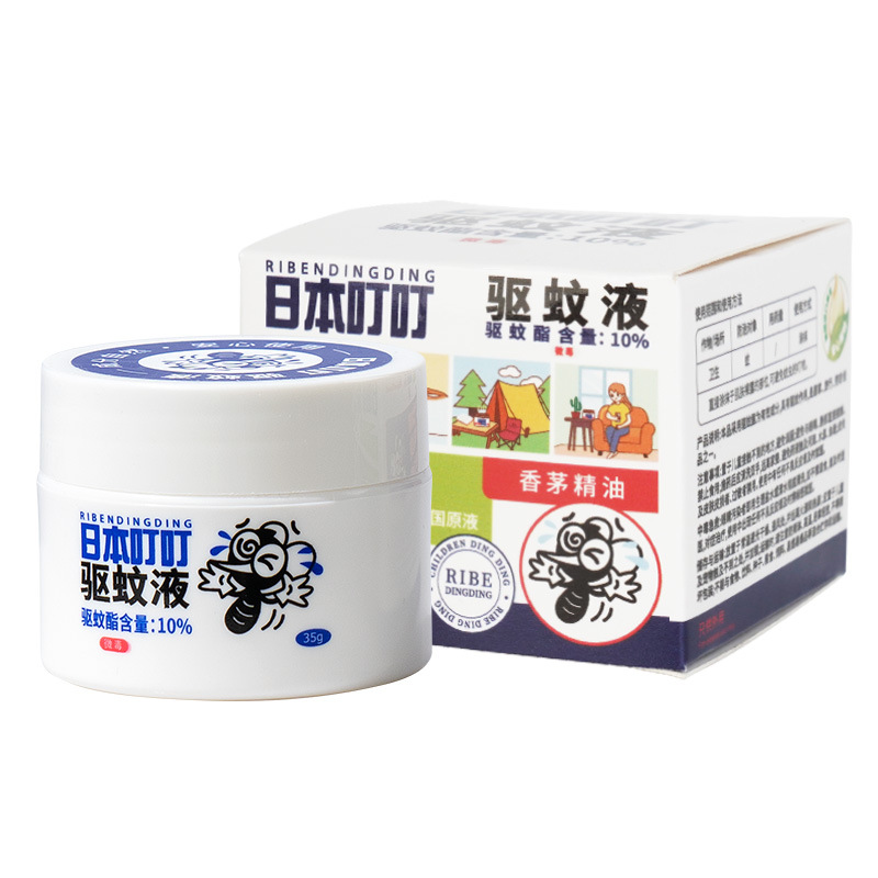 Brand Direct Supply Japanese Dingding Mosquito Repellent Liquid Household Indoor Mosquito Repellent Mosquito Repellent Liquid Mosquito-Repel Cream Wholesale