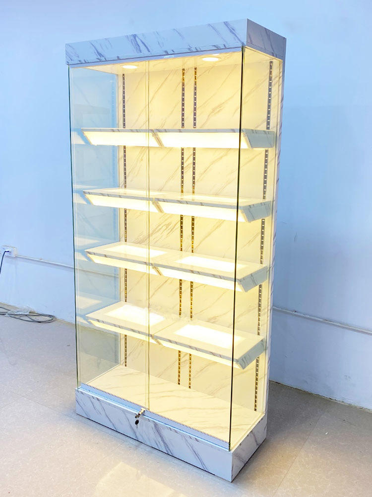 定制珠宝展柜杂志展示架珠宝展柜金银首饰样品柜高柜陈列柜市场价格
