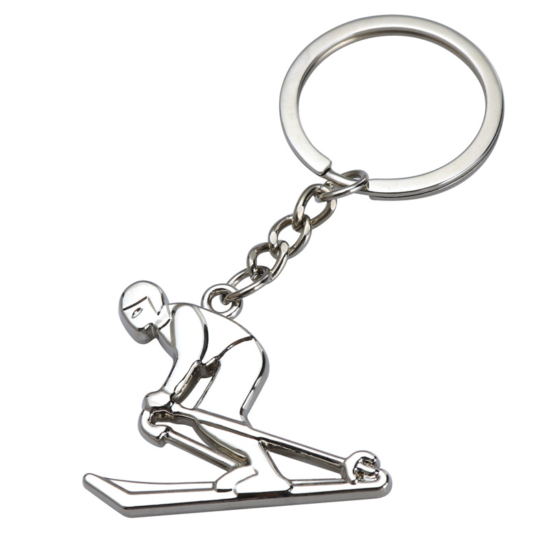 Ski Competition Keychain Pendant Customized Panda Keychain Gift Creative National Treasure Panda Keychain Pendant