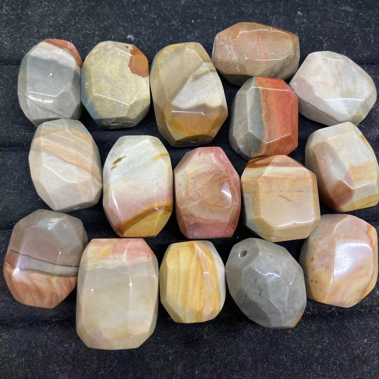 天然正品七彩玛瑙雕刻牌飘花玉髓水草玛瑙吊坠牌子情侣项链-阿里巴巴